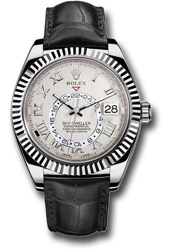rolex-white-gold-sky-dweller-watch-ivory-roman-dial-black-leather-strap-326139-iv