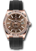 rolex-everose-gold-sky-dweller-watch-chocolate-index-dial-oysterflex-bracelet-2020-release-326235-choi
