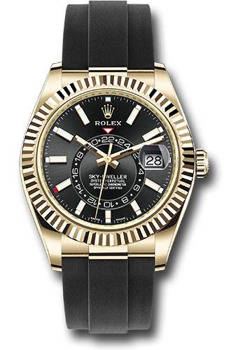 rolex-yellow-gold-sky-dweller-watch-black-index-dial-oysterflex-bracelet-2020-release-326238-bki