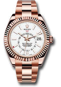 rolex-everose-gold-sky-dweller-watch-white-index-dial-oyster-bracelet-326935-w