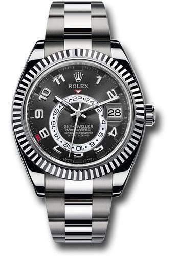 rolex-white-gold-sky-dweller-watch-black-arabic-dial-oyster-bracelet-326939-bk