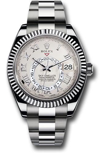 rolex-white-gold-sky-dweller-watch-ivory-satin-finish-roman-dial-oyster-bracelet-326939-iv
