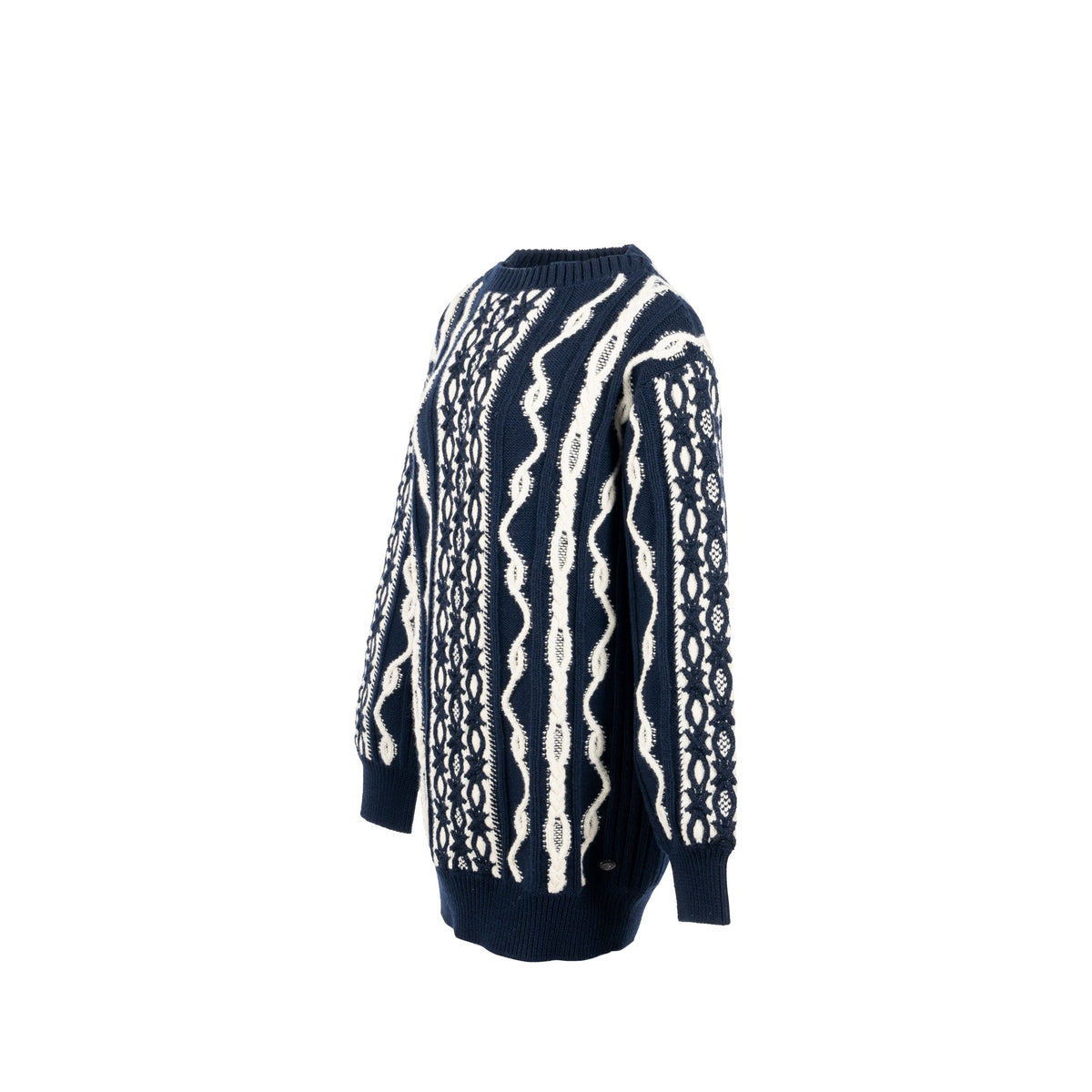 chanel-size-34-18a-hamburg-chunky-knit-sweater-wool-cashmere-navy-white