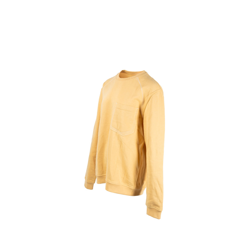 hermes-size-xl-white-stitching-front-pocket-sweatshirt-cotton-yellow