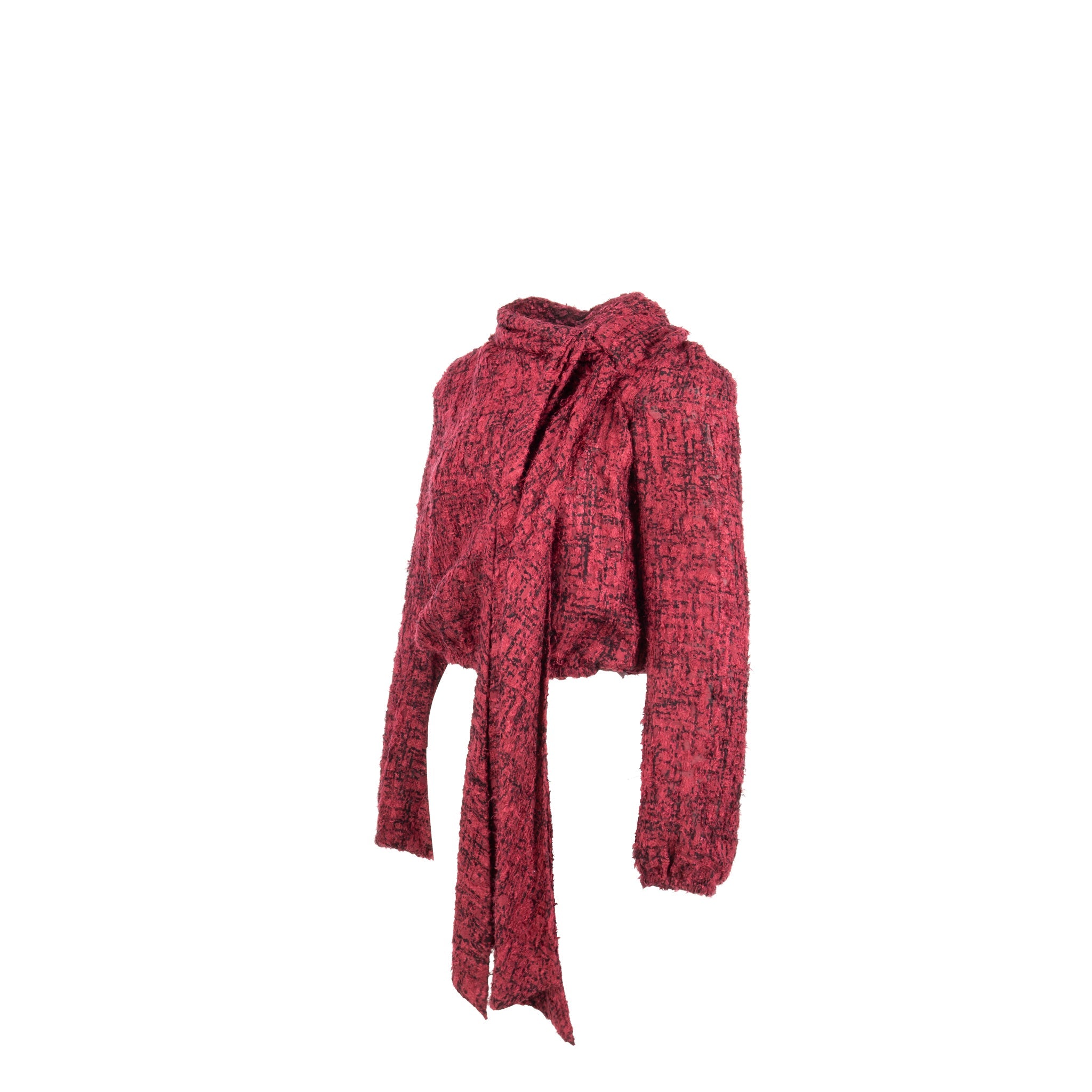 chanel-size-34-22a-blouse-silk-burgundy-black