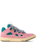 Lanvin Curb cut-out lace-up sneakers