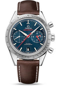 omega-speedmaster-57-omega-co-axial-chronograph-watch-41-5-mm-steel-case-brushed-bezel-blue-dial-brown-leather-strap-331-12-42-51-03-001