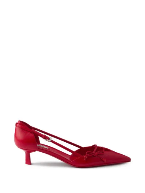 Prada open-side leather pumps – 09263