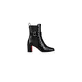 CHRISTIAN LOUBOUTIN PAVLOVA BOOTY BLACK CROC