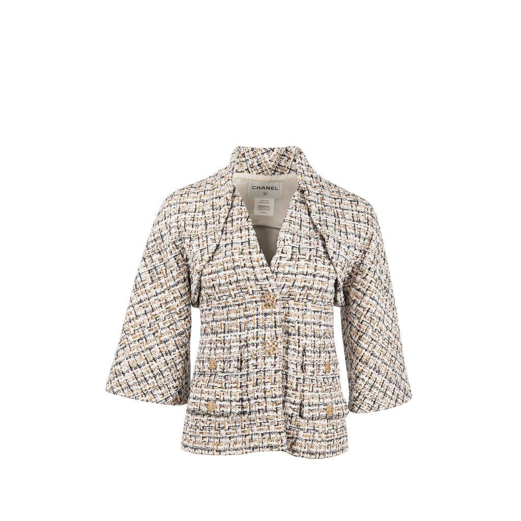 chanel-size-36-tweed-jacket-white-black-gold