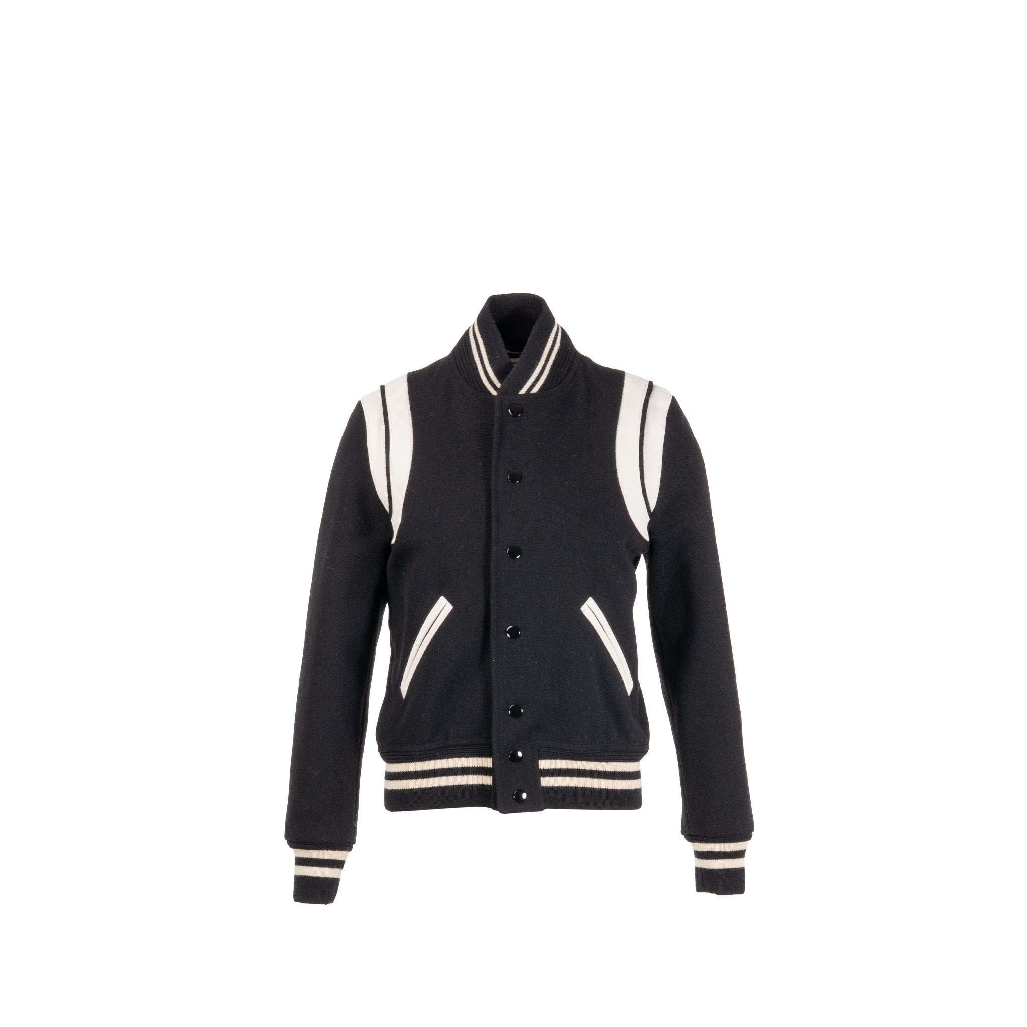 saint-laurent-size-36-teddy-bomber-jacket-black-white