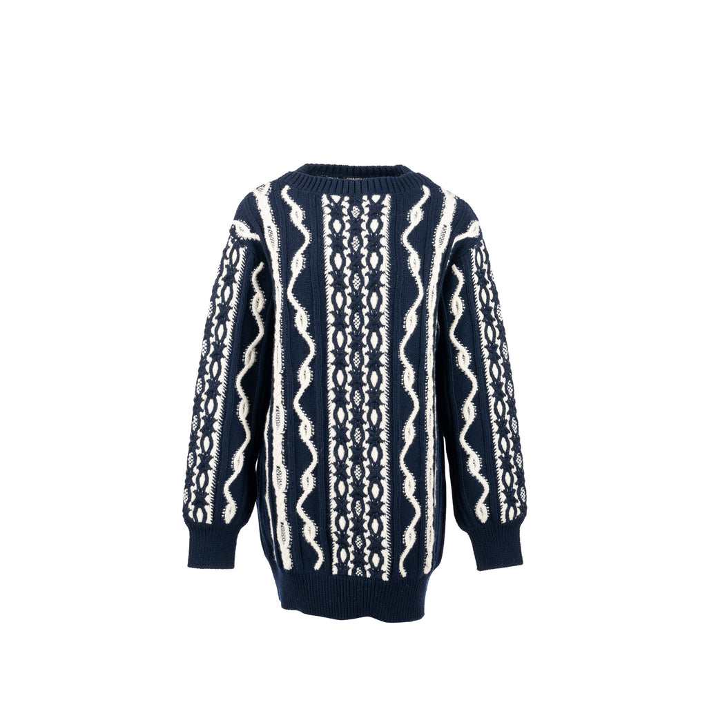 chanel-size-34-18a-hamburg-chunky-knit-sweater-wool-cashmere-navy-white
