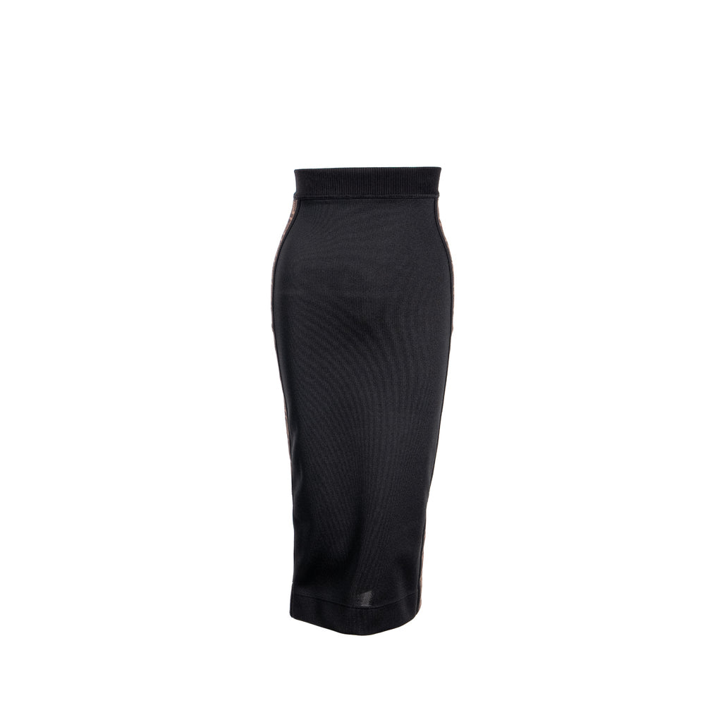 fendi-size-36-ff-logo-classic-pencil-skirt-polyester-black
