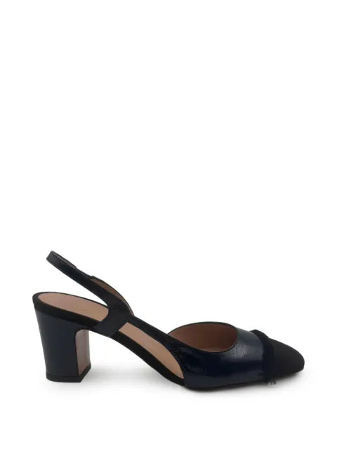Roberto Festa Ficus fringed slingback pumps