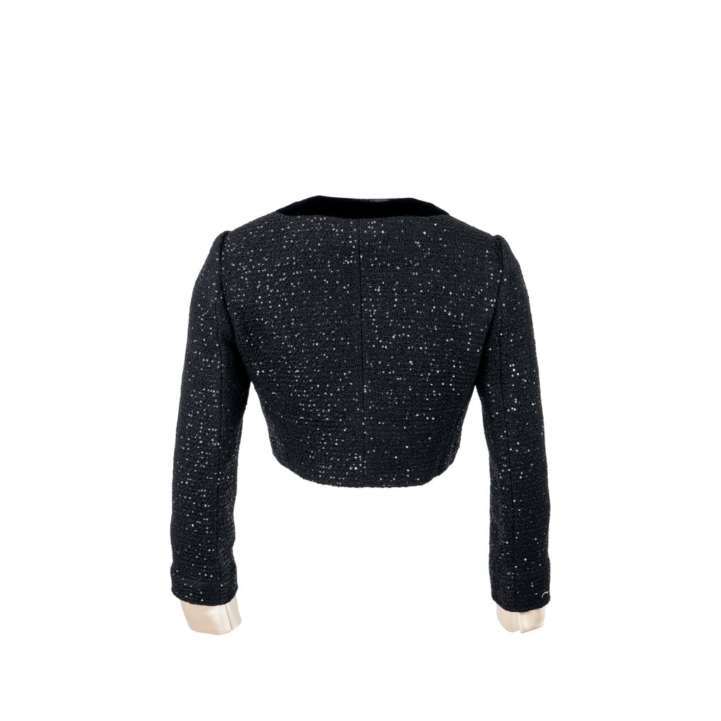 miu-miu-size-36-tweed-jacket-sequin-virgin-wool-black-1