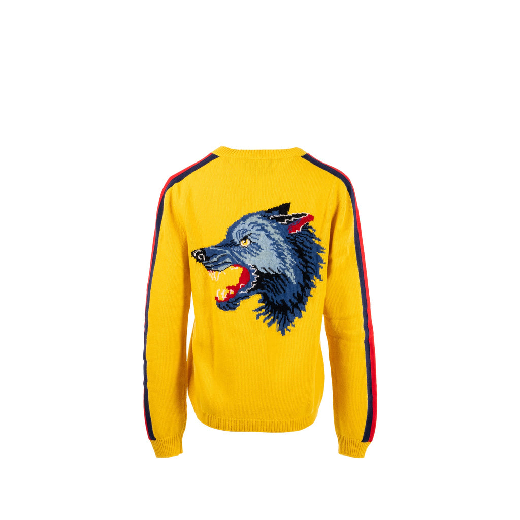 gucci-size-s-blind-for-love-and-wolf-sweater-wool-yellow-multicolour