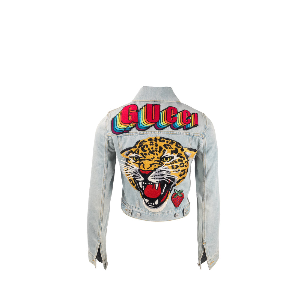 gucci-size-36-embroidered-tiger-cropped-denim-jacket