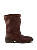 Prada vintage-effect leather boots – 39922