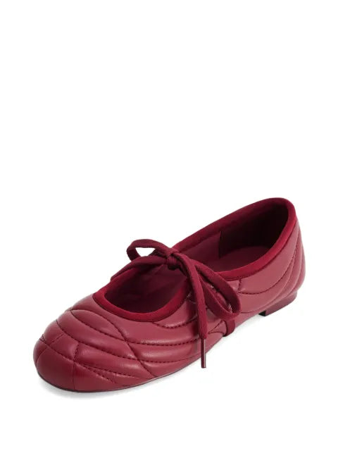 JW Pei Erika lace-up ballet flats – 02327