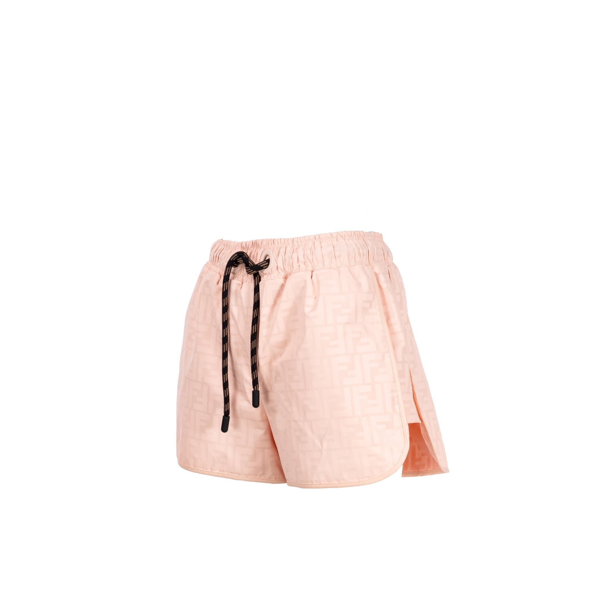 fendi-size-xs-ff-logo-shorts-polyester-pink