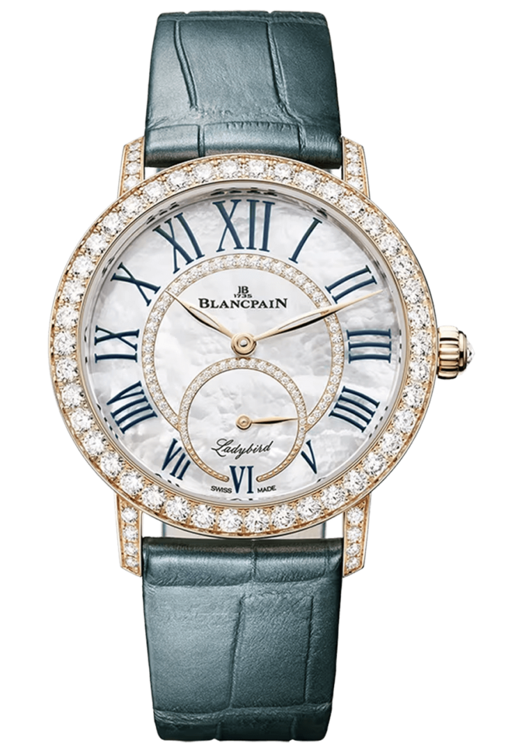 blancpain-ladybird-colors-red-gold-diamond-teal-alligator-ladies-watch-3661-2954-55b