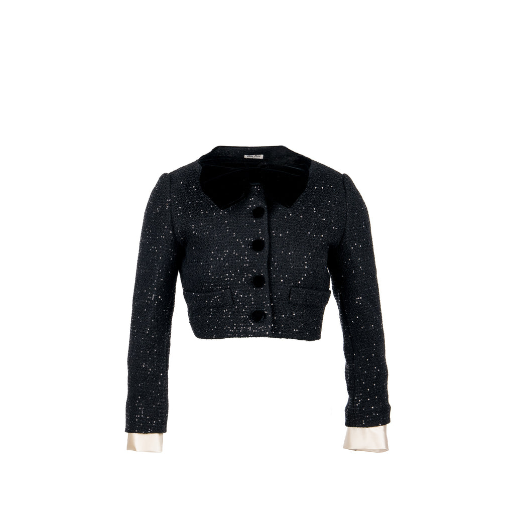 miu-miu-size-36-tweed-jacket-sequin-virgin-wool-black-1