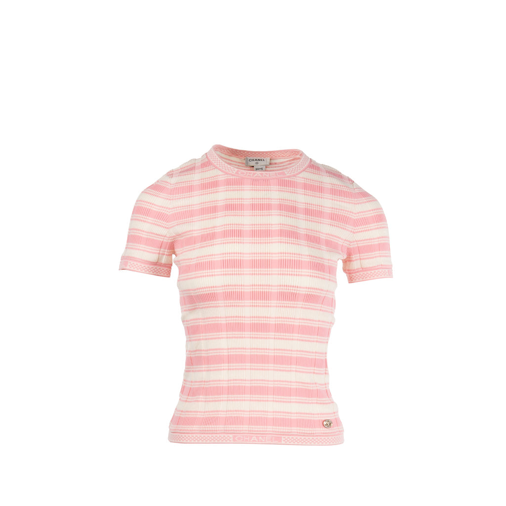 chanel-size-34-23c-short-sleeve-knit-top-pink-cream