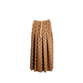 gucci-size-xs-gg-logo-print-skirts-polyester-cotton-brown