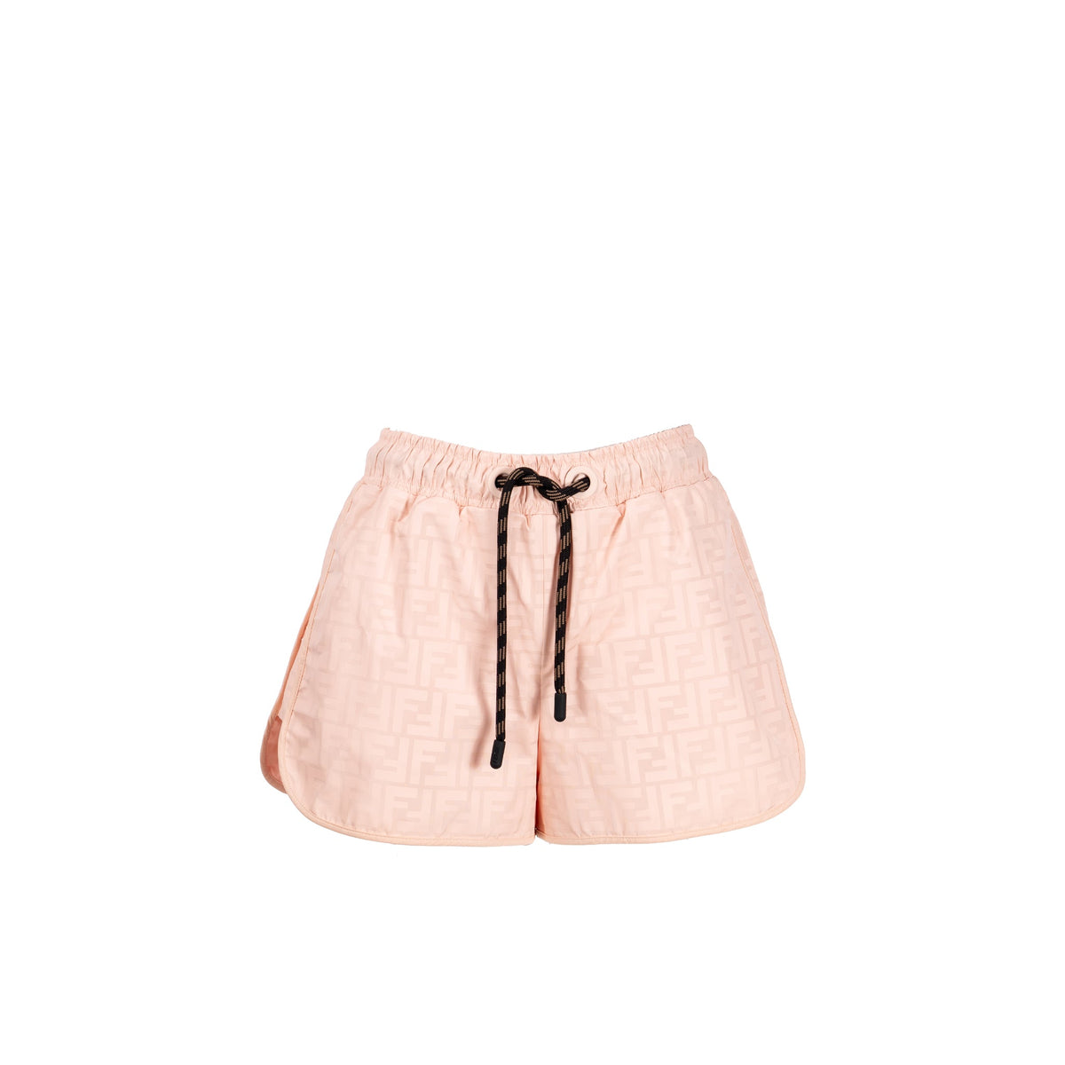 fendi-size-xs-ff-logo-shorts-polyester-pink