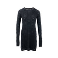 chanel-size-38-long-sleeve-dress-cashmere-metal-polyester-black