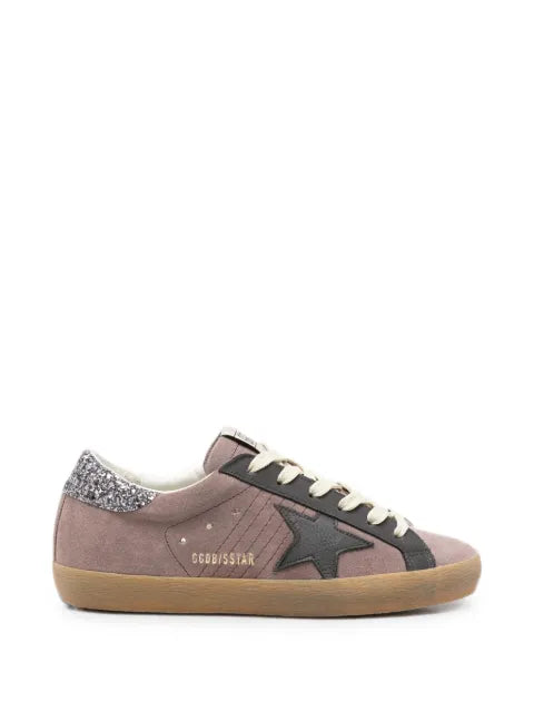 Golden Goose Super-Star glitter-detail sneakers – 25137