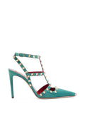 Valentino Garavani Rockstud suede pumps 100mm – 59974