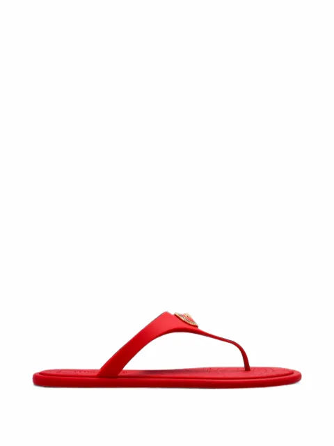 Versace Alia rubber flat sandals – 64469