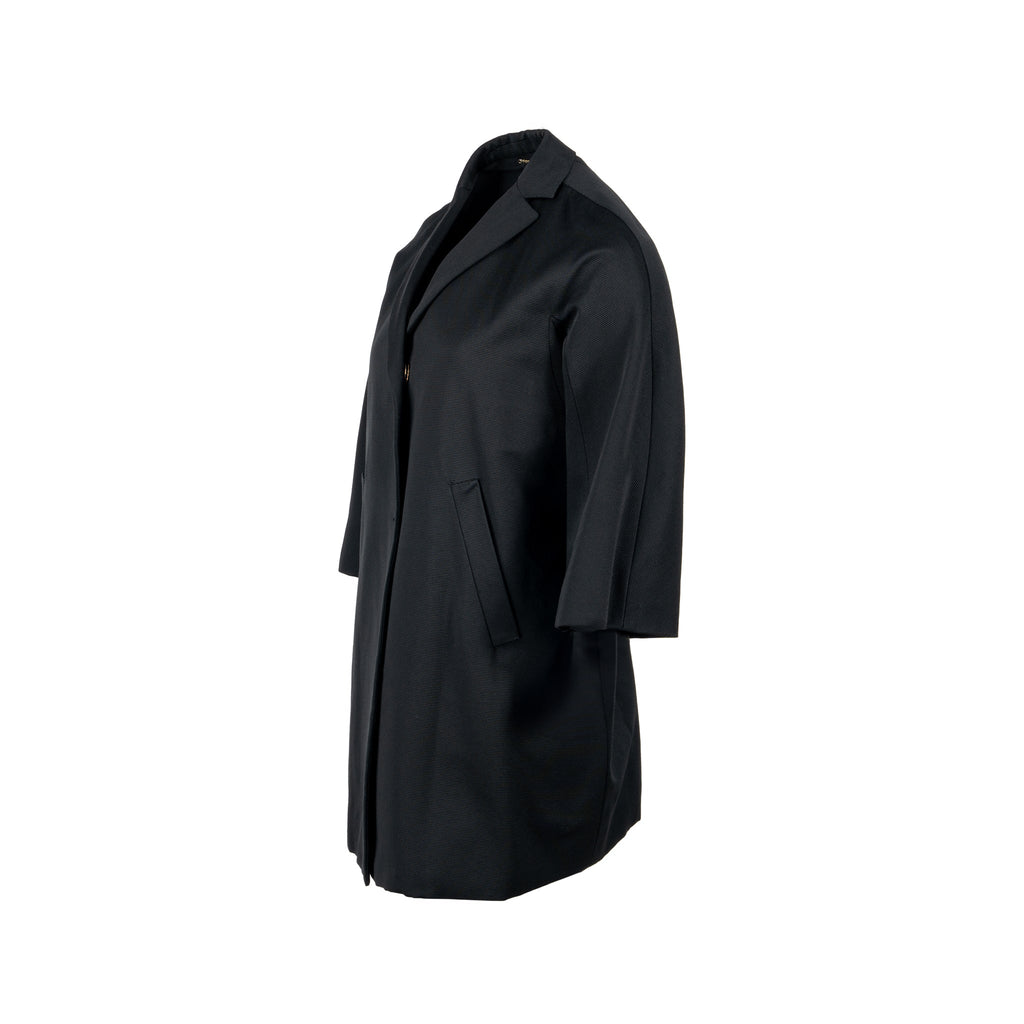 max-mara-shine-size-36-half-sleeve-coat-polyester-wool-black-copy
