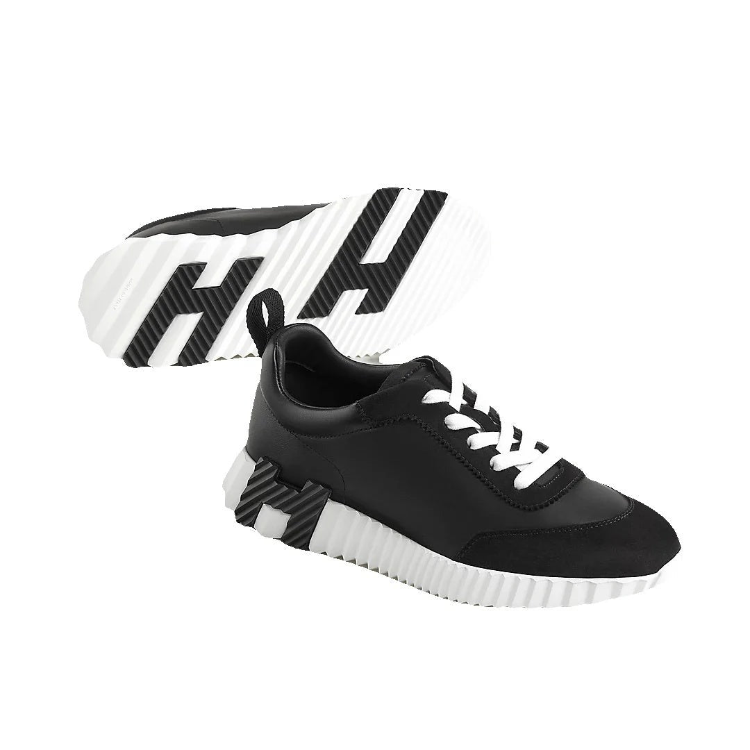 HERMÈS BOUNCING SNEAKER WHITE (ALT) BLACK & WHITE