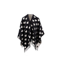 burberry-love-heart-cape-wool-black-white