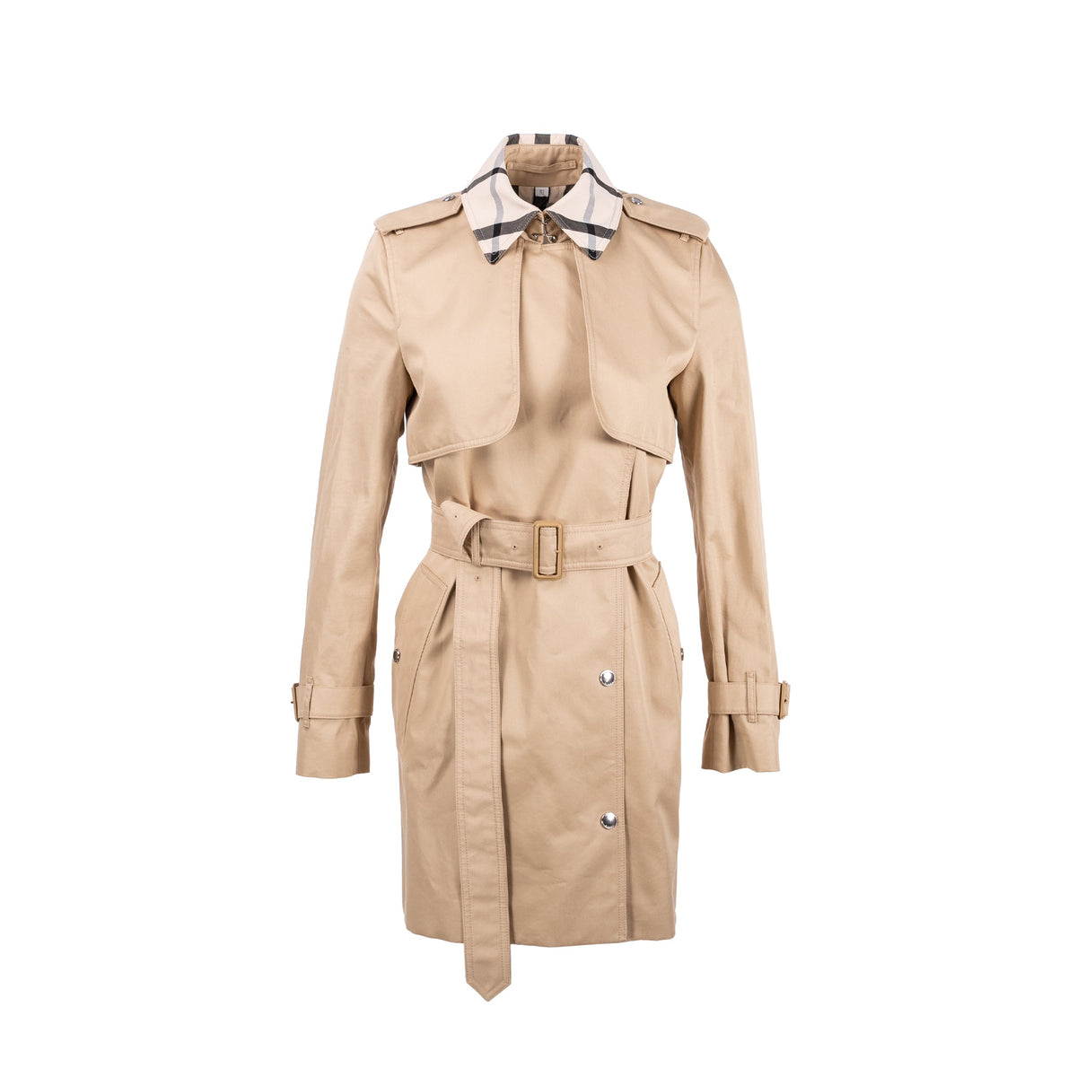 burberry-size-4-check-panel-mid-length-trench-coat-1