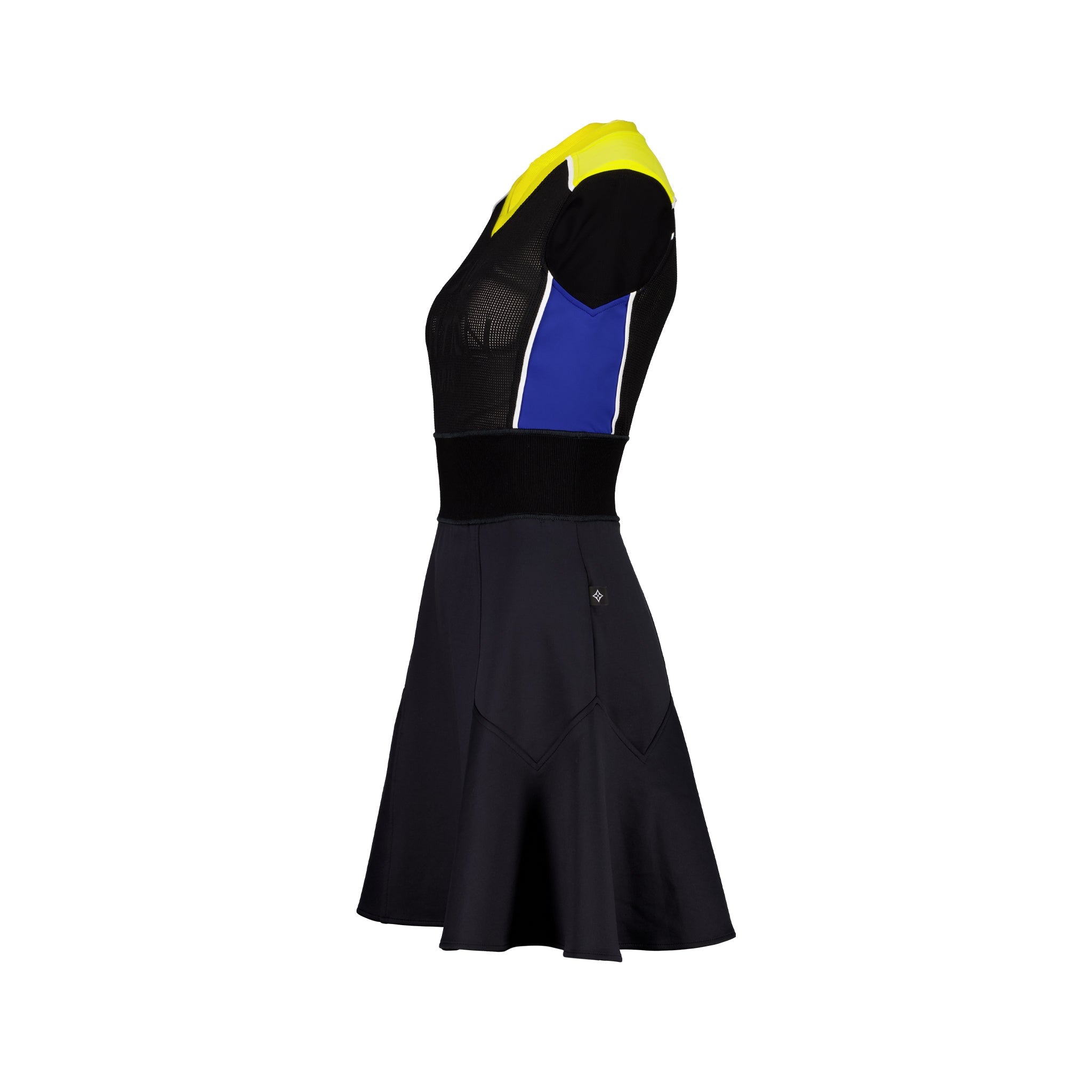louis-vuitton-size-xs-a-line-sleeveless-dress-black-yellow-blue-style-code-1a8lag