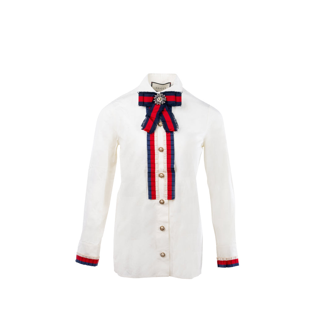 gucci-size-40-cotton-poplin-shirt-top-multicolor
