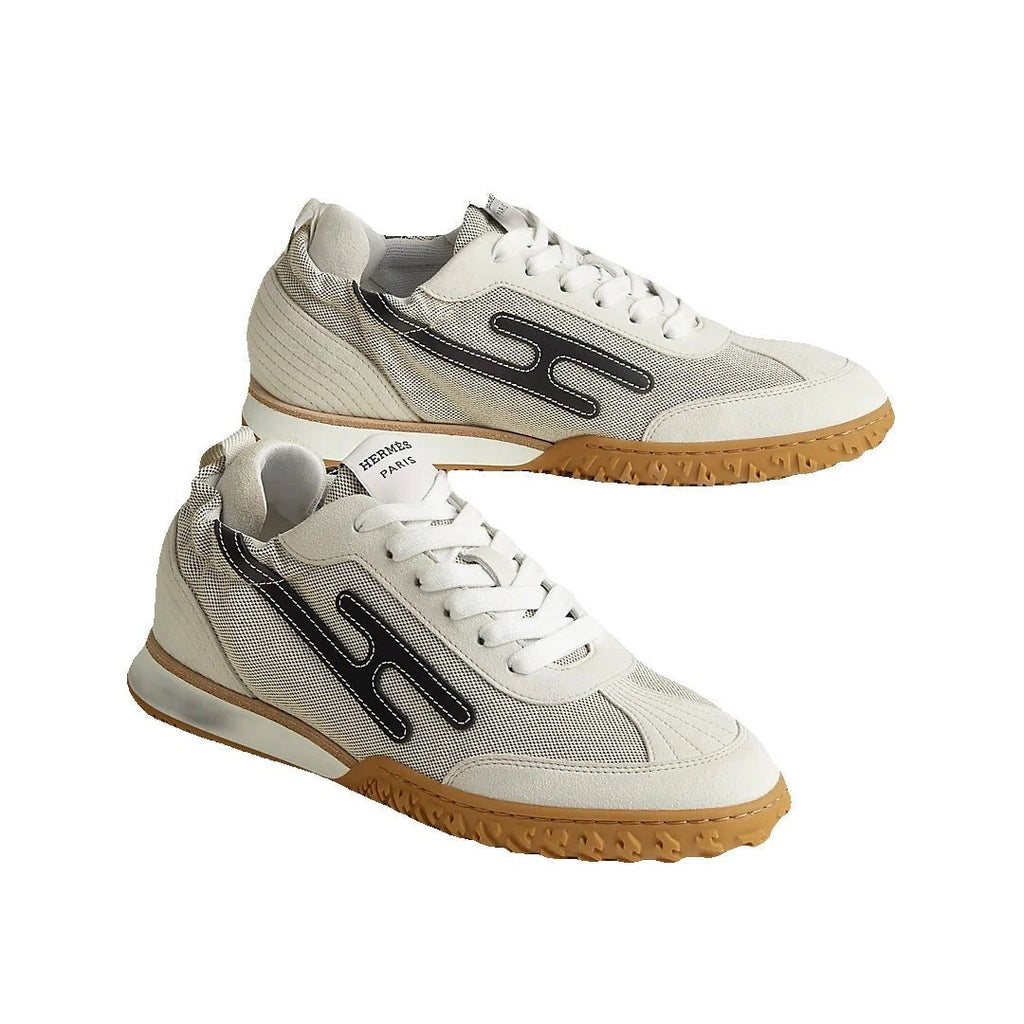 HERMÈS JET SNEAKER WHITE & BLACK