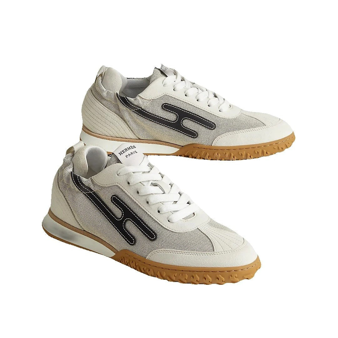HERMÈS JET SNEAKER WHITE & BLACK