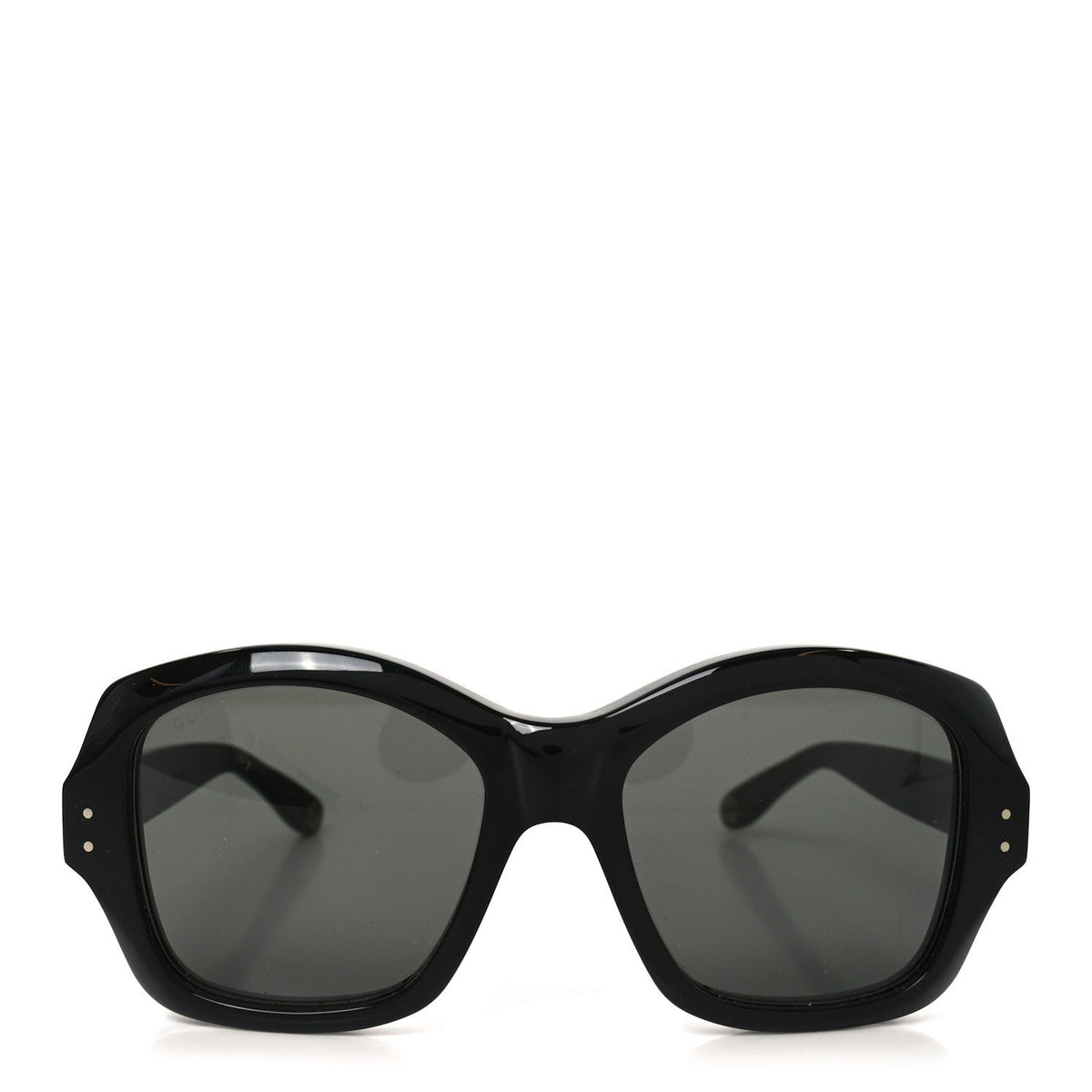 Gucci Rectangle Sunglasses — Black GG0624S