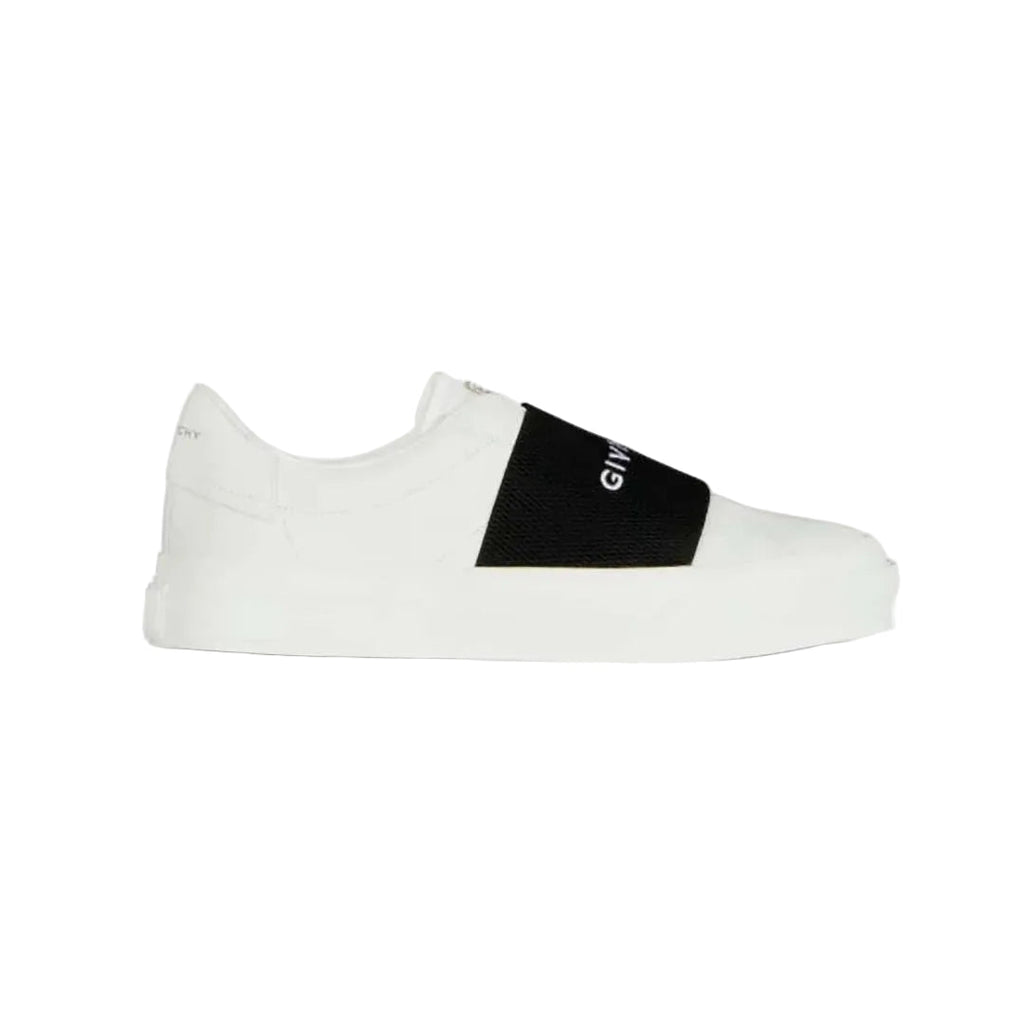 GIVENCHY LEATHER SLINGBACKS WHITE WHITE & BLACK