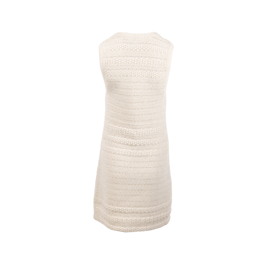 chanel-size-36-21b-knit-sleeveless-mini-dress-wool-ecru-silver
