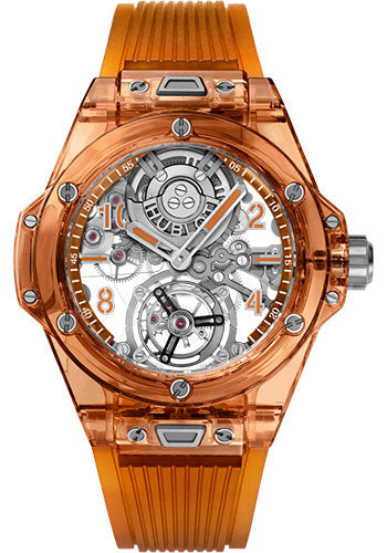 hublot-big-bang-tourbillon-automatic-orange-sapphire-watch-45-mm-sapphire-dial-transparent-orange-rubber-strap-419-jo-0120-rt