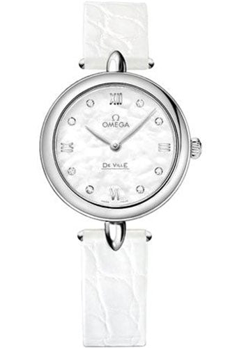 omega-de-ville-prestige-quartz-dewdrop-watch-27-4-mm-steel-case-mother-of-pearl-dial-leather-strap-424-13-27-60-55-001