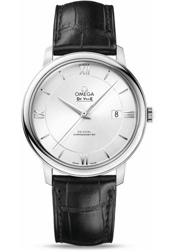 omega-de-ville-prestige-co-axial-watch-39-5-mm-steel-case-silver-dial-black-leather-strap-424-13-40-20-02-001