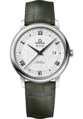 omega-de-ville-prestige-co-axial-watch-39-5-mm-steel-case-white-silvery-dial-leather-strap-424-13-40-20-02-006