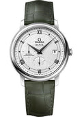 omega-de-ville-prestige-co-axial-power-reserve-watch-39-5-mm-steel-case-white-silvery-dial-hunter-green-leather-strap-424-13-40-21-02-004