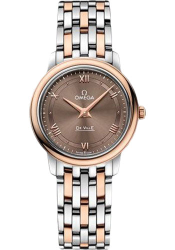 omega-de-ville-prestige-quartz-watch-27-4-mm-steel-and-red-gold-case-chestnut-dial-424-20-27-60-13-001